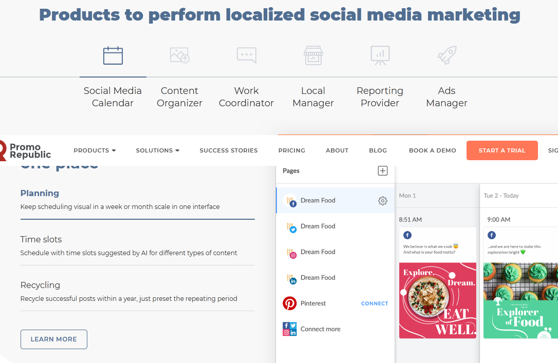 Manage all social media in one place