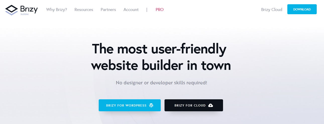 The most user-friendly website builder